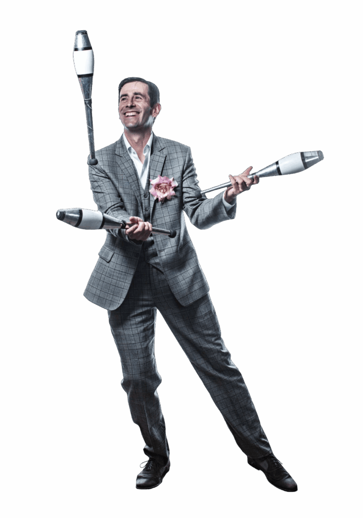 Ramiro vergaz malabarista vintage